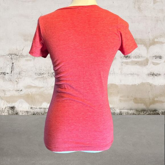 Next Level Apparel Women's Las Vegas Nevada Red V-Neck T-Shirt - Size Small - Picture 3 of 5